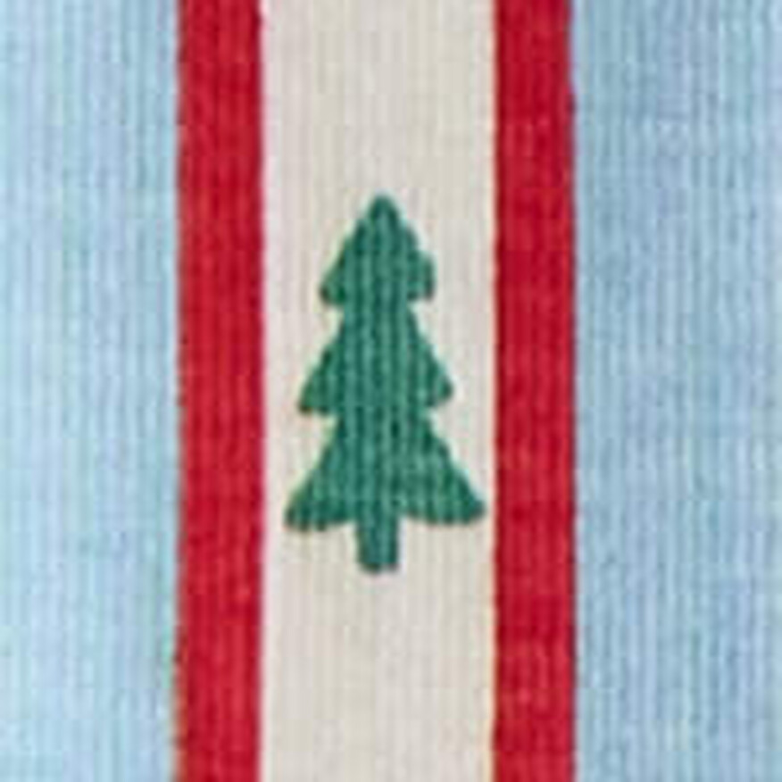 Tree Ribbons on Blue